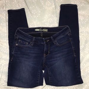 Old Navy Rockstar Dark Wash skinny jeans